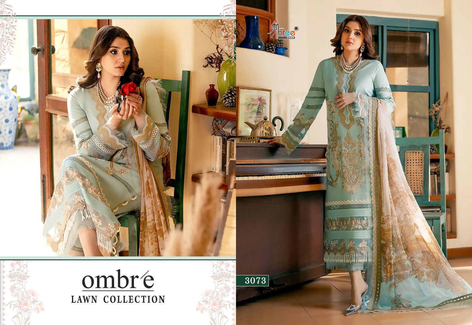 Ombre By Shree Designer Pakistani Suits Catalog